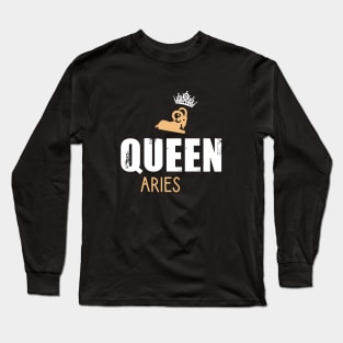 Queen aries Long Sleeve T-Shirt